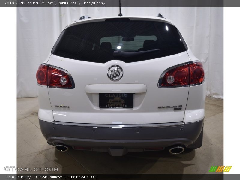 White Opal / Ebony/Ebony 2010 Buick Enclave CXL AWD