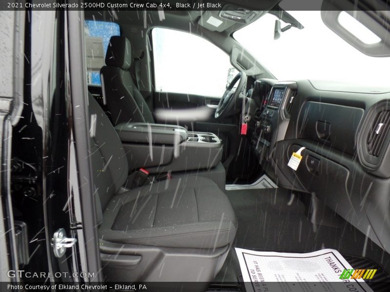 Black / Jet Black 2021 Chevrolet Silverado 2500HD Custom Crew Cab 4x4