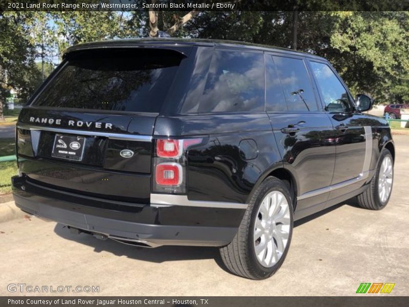 Santorini Black Metallic / Ebony 2021 Land Rover Range Rover Westminster