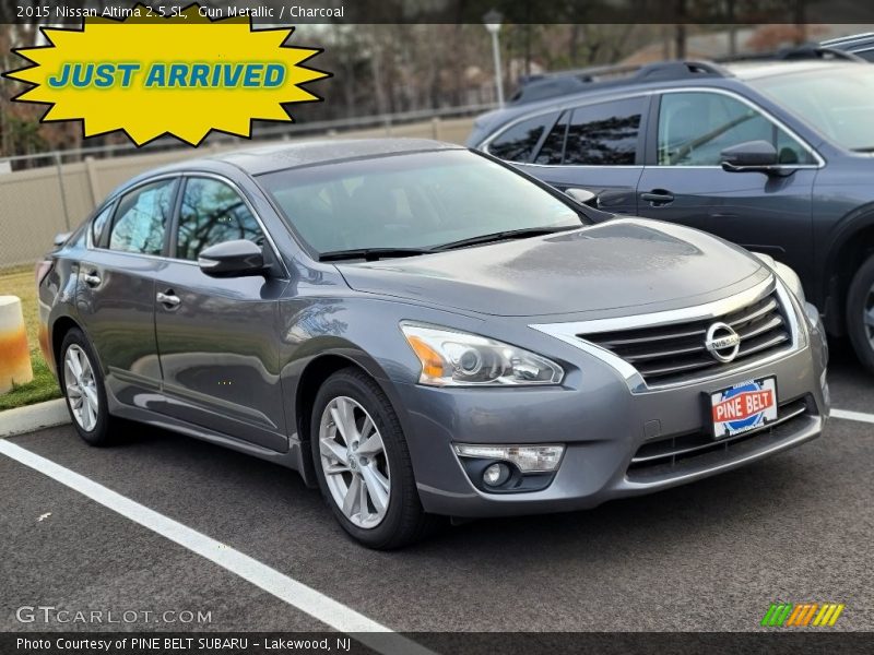 Gun Metallic / Charcoal 2015 Nissan Altima 2.5 SL