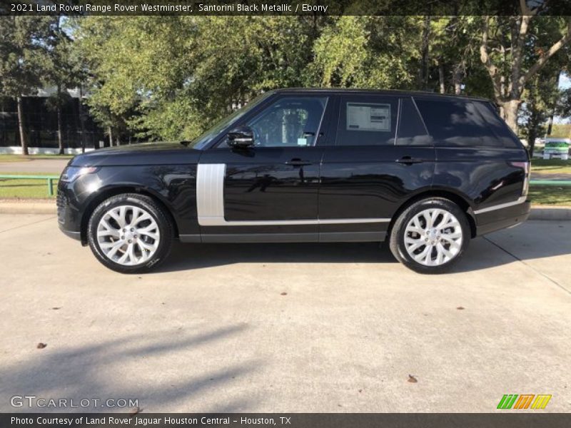  2021 Range Rover Westminster Santorini Black Metallic