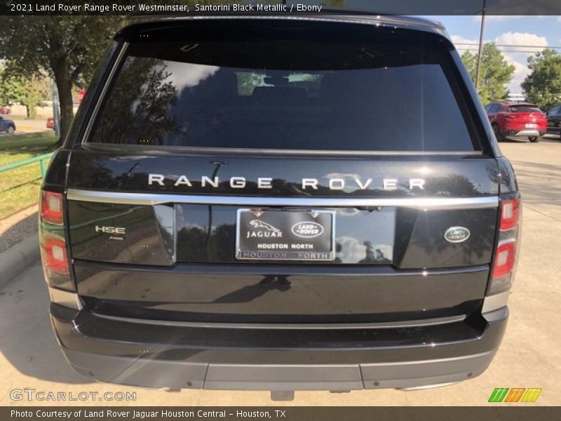 Santorini Black Metallic / Ebony 2021 Land Rover Range Rover Westminster