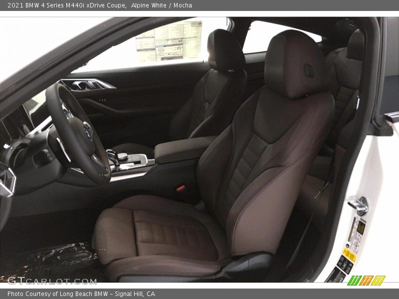  2021 4 Series M440i xDrive Coupe Mocha Interior