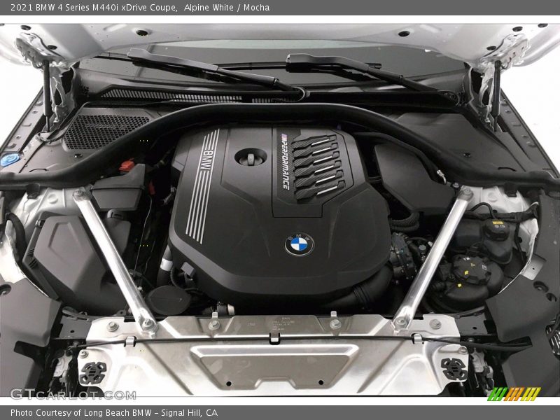  2021 4 Series M440i xDrive Coupe Engine - 3.0 Liter DI TwinPower Turbocharged DOHC 24-Valve Inline 6 Cylinder