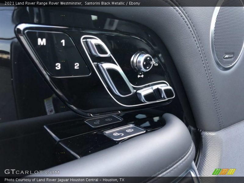 Controls of 2021 Range Rover Westminster