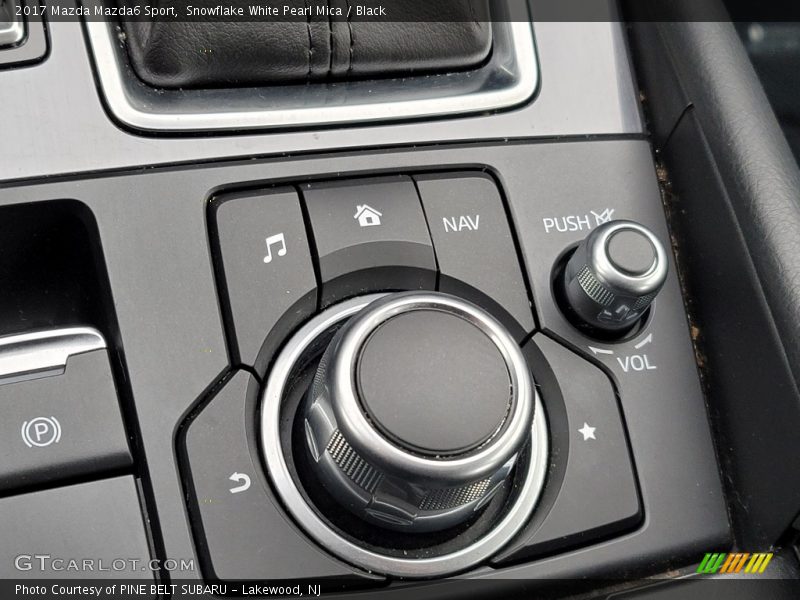 Snowflake White Pearl Mica / Black 2017 Mazda Mazda6 Sport