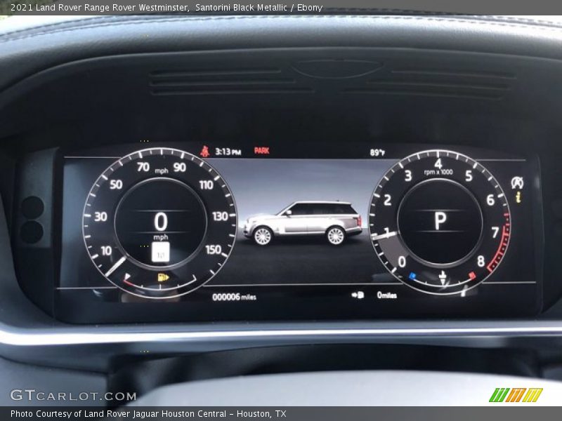  2021 Range Rover Westminster Westminster Gauges