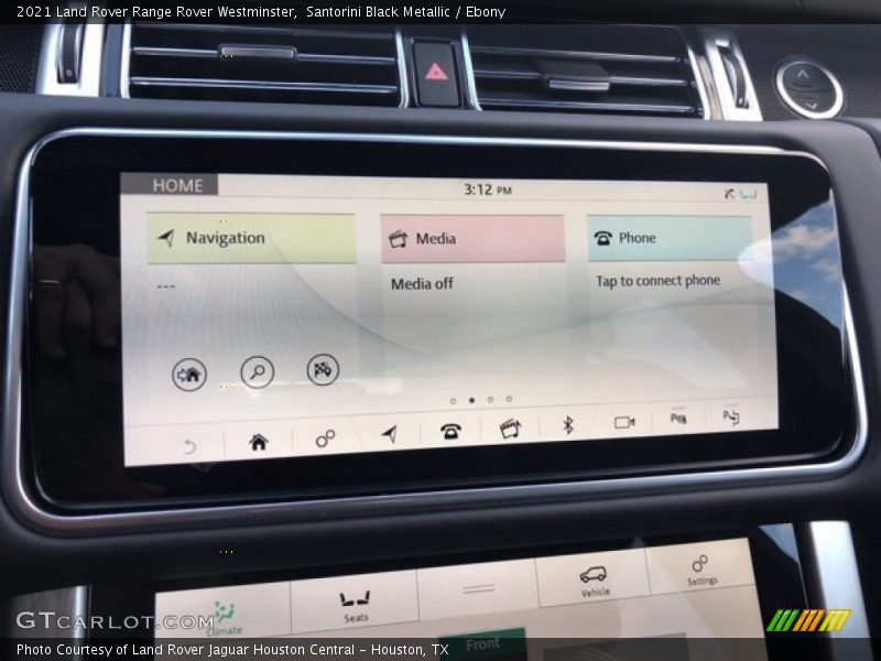 Santorini Black Metallic / Ebony 2021 Land Rover Range Rover Westminster