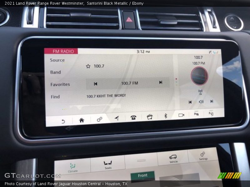 Santorini Black Metallic / Ebony 2021 Land Rover Range Rover Westminster