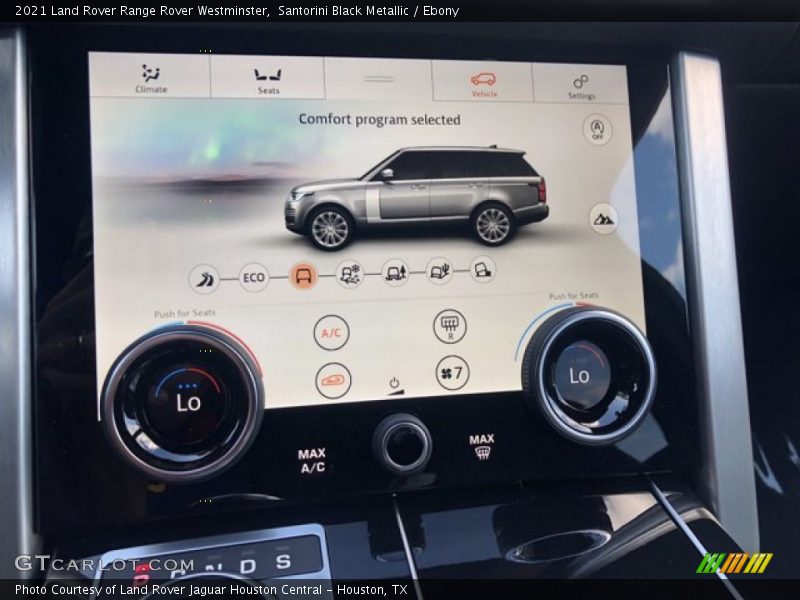 Santorini Black Metallic / Ebony 2021 Land Rover Range Rover Westminster