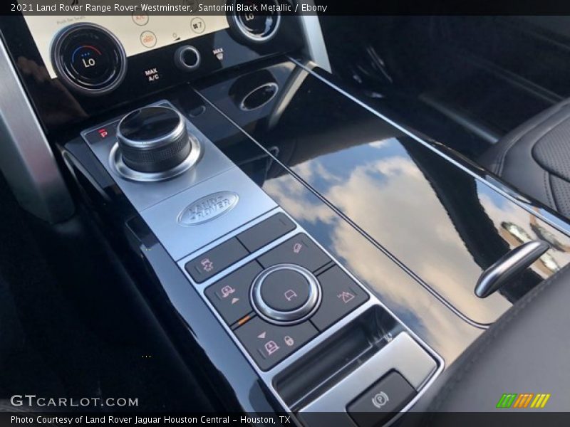Controls of 2021 Range Rover Westminster