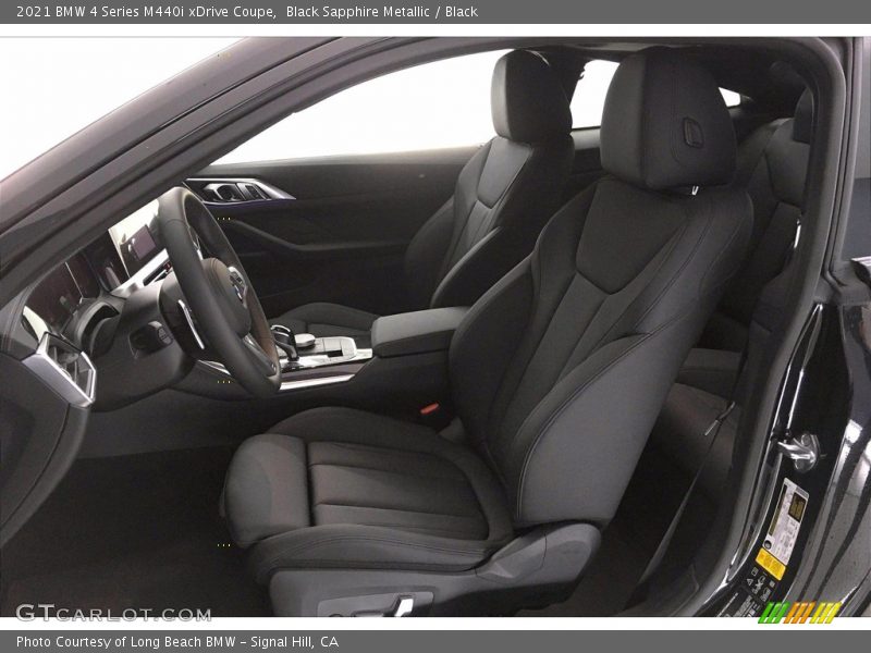 Front Seat of 2021 4 Series M440i xDrive Coupe