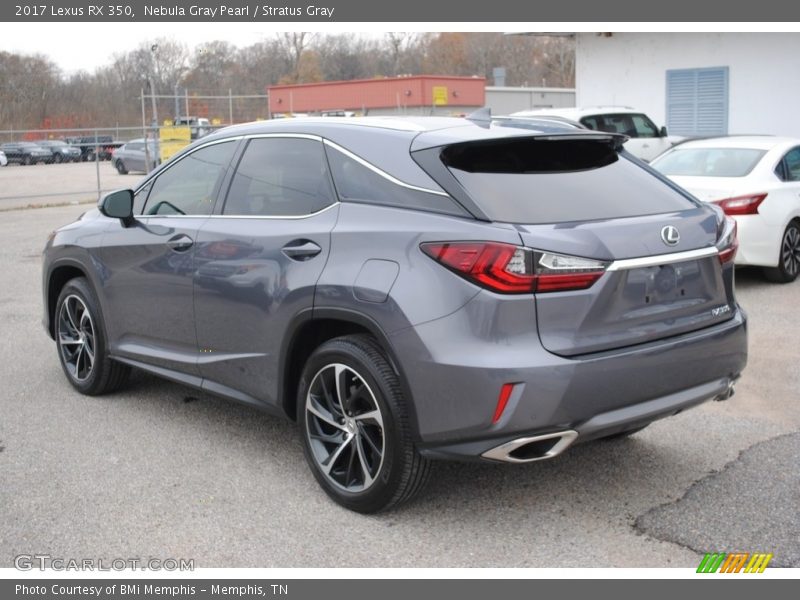 Nebula Gray Pearl / Stratus Gray 2017 Lexus RX 350