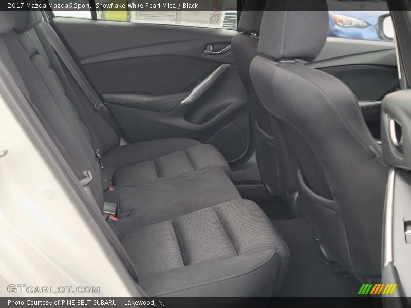 Snowflake White Pearl Mica / Black 2017 Mazda Mazda6 Sport