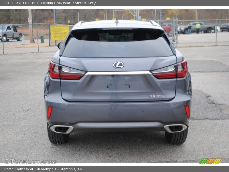 Nebula Gray Pearl / Stratus Gray 2017 Lexus RX 350