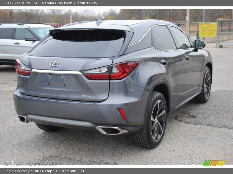 Nebula Gray Pearl / Stratus Gray 2017 Lexus RX 350