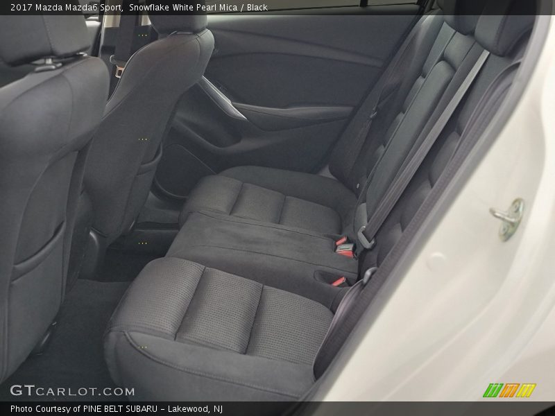 Snowflake White Pearl Mica / Black 2017 Mazda Mazda6 Sport