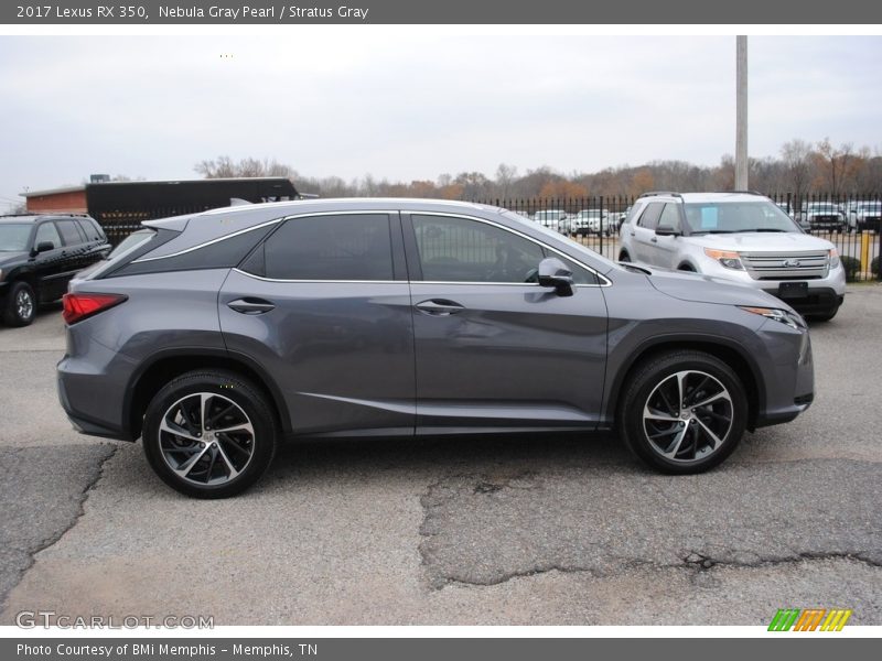 Nebula Gray Pearl / Stratus Gray 2017 Lexus RX 350
