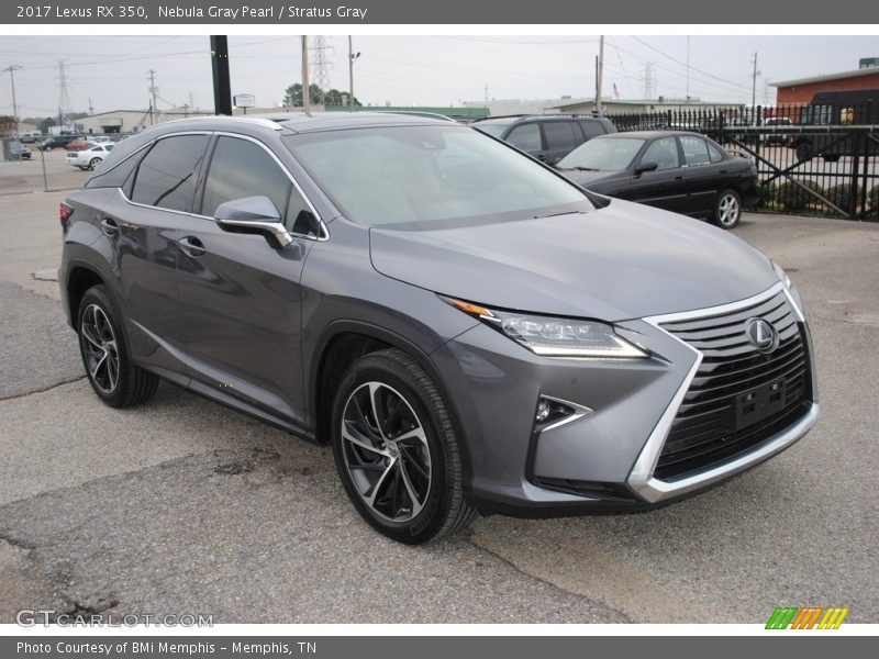 Nebula Gray Pearl / Stratus Gray 2017 Lexus RX 350