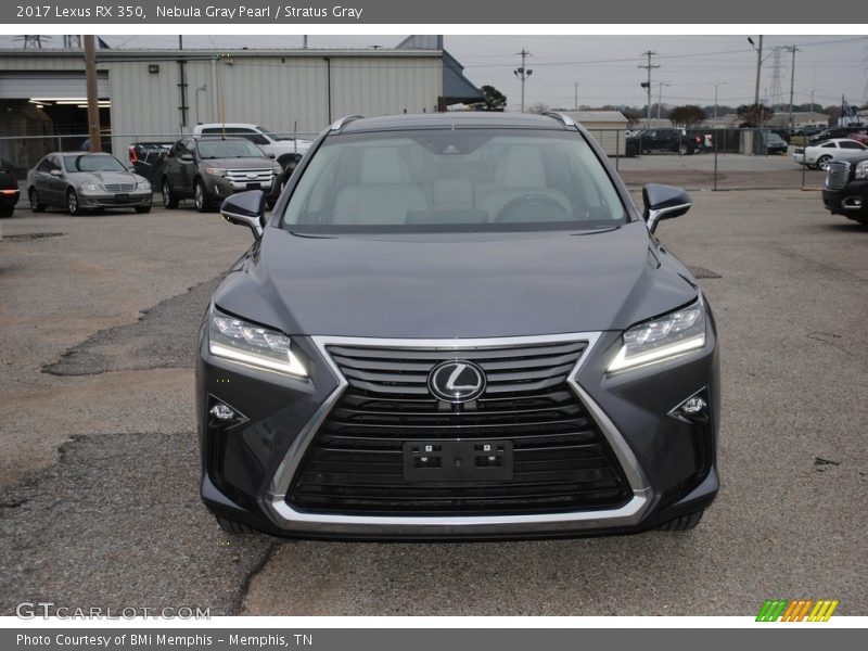 Nebula Gray Pearl / Stratus Gray 2017 Lexus RX 350