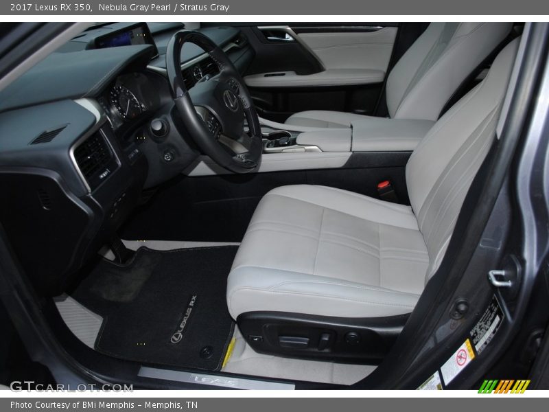 Nebula Gray Pearl / Stratus Gray 2017 Lexus RX 350
