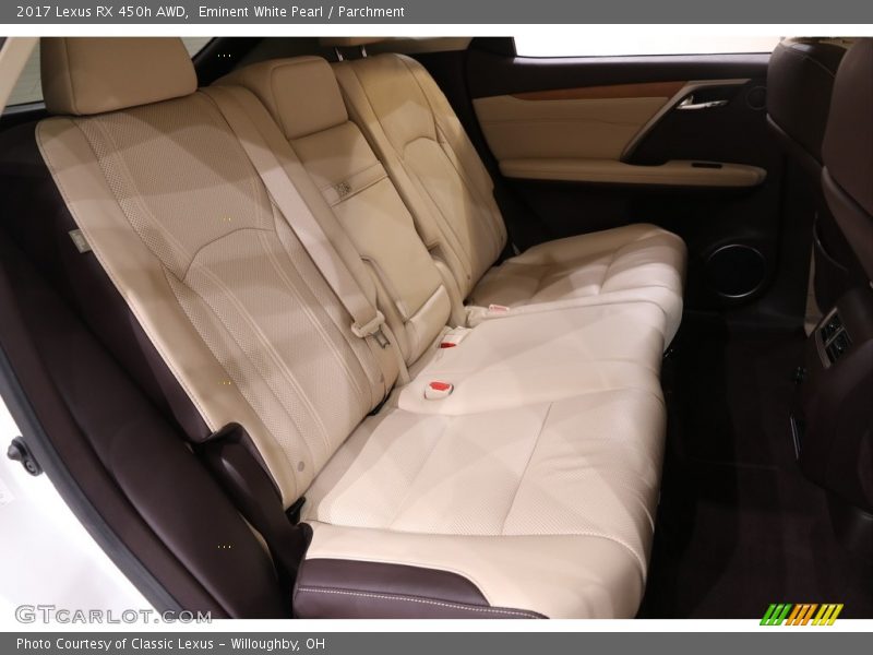 Eminent White Pearl / Parchment 2017 Lexus RX 450h AWD