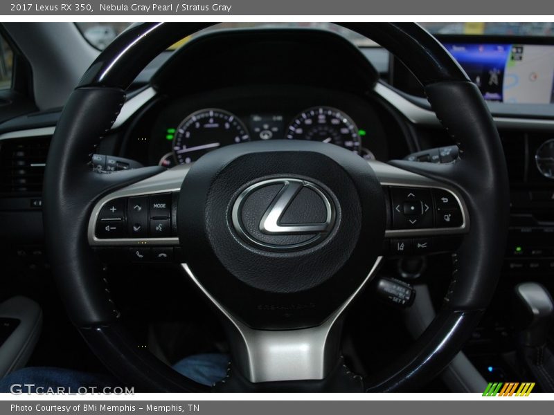 Nebula Gray Pearl / Stratus Gray 2017 Lexus RX 350