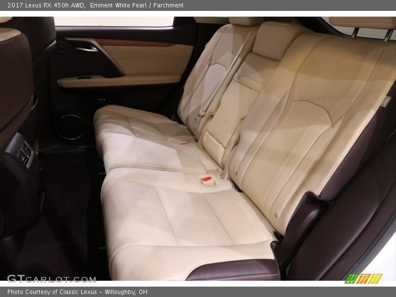Eminent White Pearl / Parchment 2017 Lexus RX 450h AWD