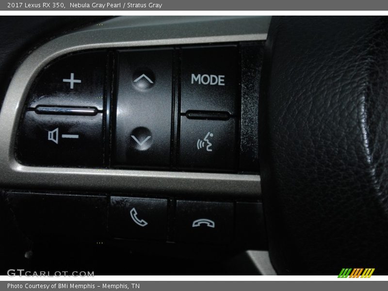 Nebula Gray Pearl / Stratus Gray 2017 Lexus RX 350
