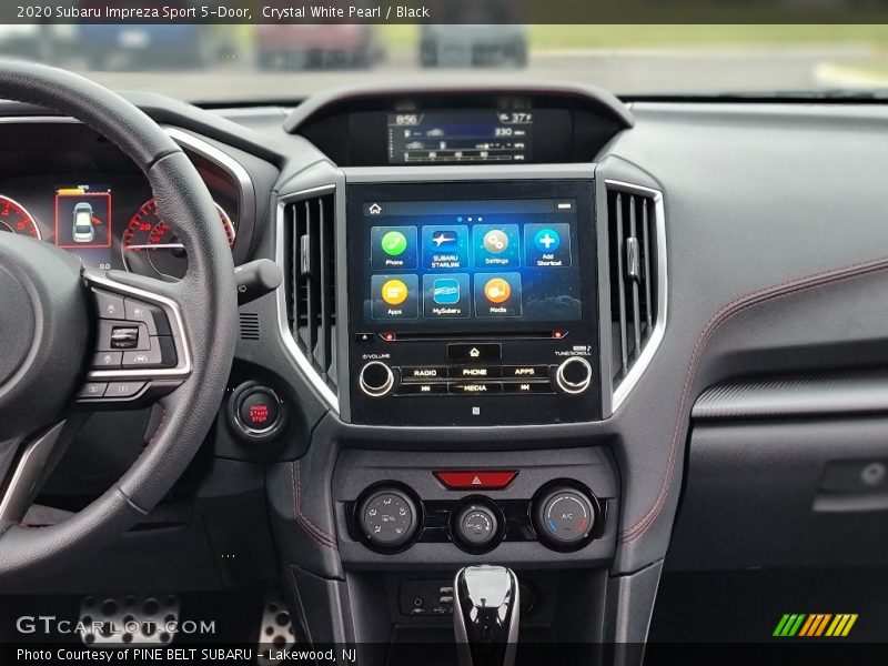 Crystal White Pearl / Black 2020 Subaru Impreza Sport 5-Door