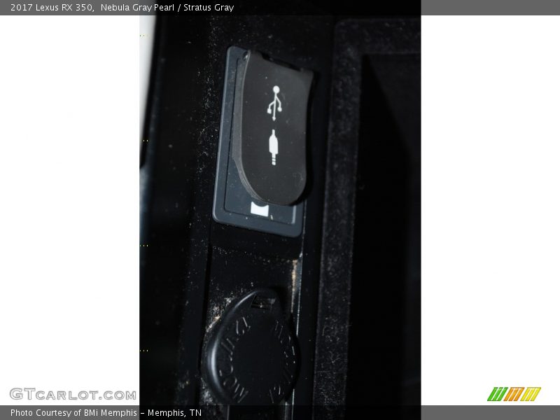 Nebula Gray Pearl / Stratus Gray 2017 Lexus RX 350