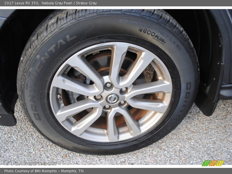 Nebula Gray Pearl / Stratus Gray 2017 Lexus RX 350
