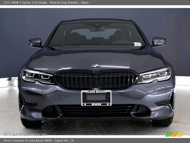 Mineral Gray Metallic / Black 2021 BMW 3 Series 330i Sedan