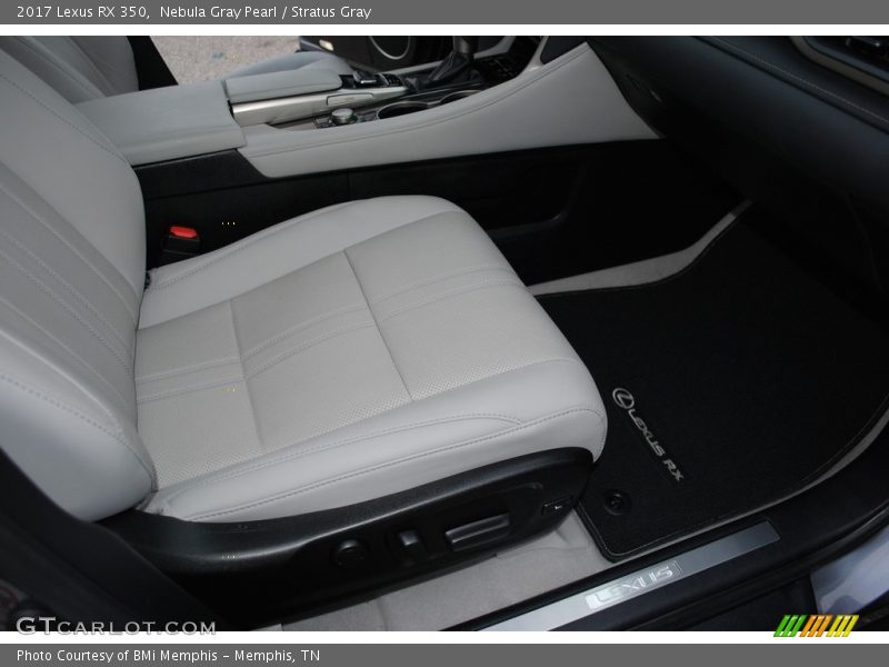 Nebula Gray Pearl / Stratus Gray 2017 Lexus RX 350