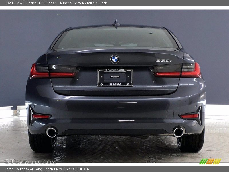 Mineral Gray Metallic / Black 2021 BMW 3 Series 330i Sedan