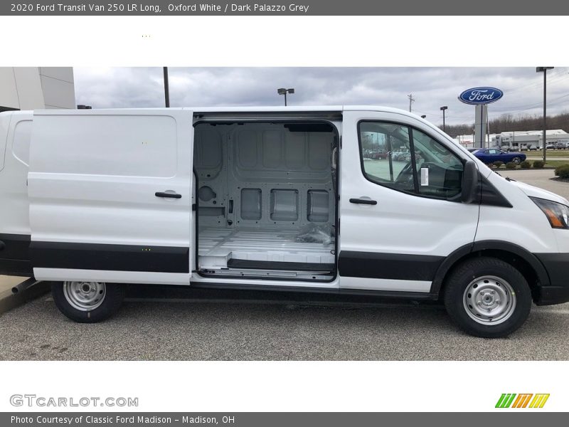 Oxford White / Dark Palazzo Grey 2020 Ford Transit Van 250 LR Long