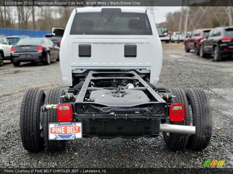 Bright White / Black/Diesel Gray 2020 Ram 3500 Tradesman Regular Cab 4x4