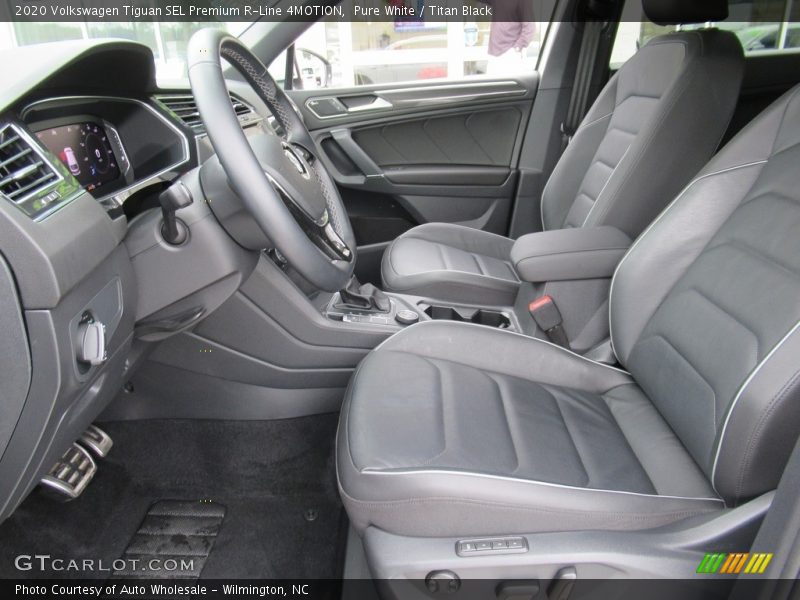 Front Seat of 2020 Tiguan SEL Premium R-Line 4MOTION