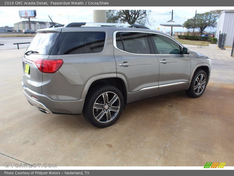 Pepperdust Metallic / Cocoa/Shale 2019 GMC Acadia Denali