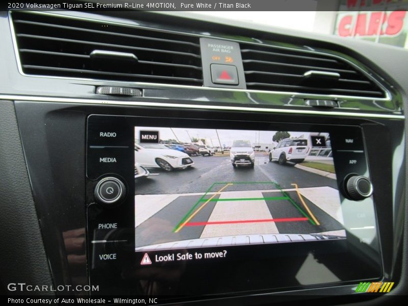 Pure White / Titan Black 2020 Volkswagen Tiguan SEL Premium R-Line 4MOTION