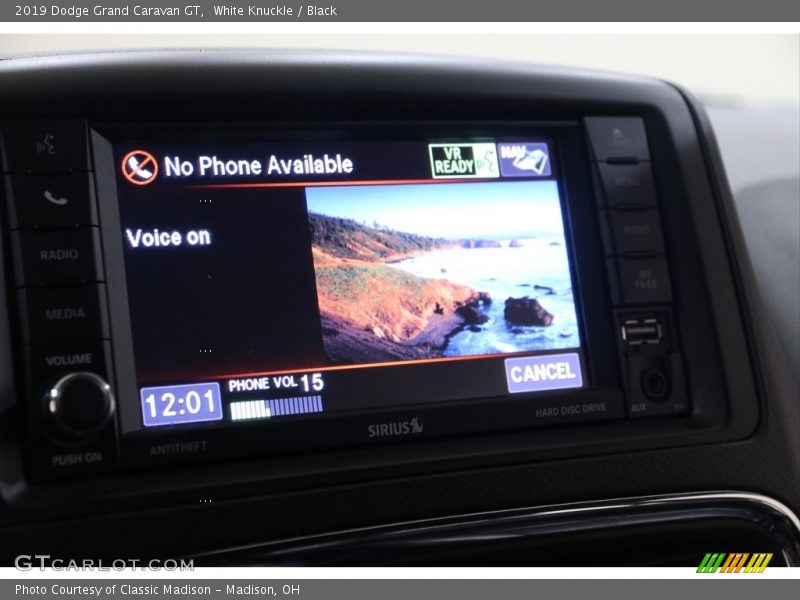 White Knuckle / Black 2019 Dodge Grand Caravan GT