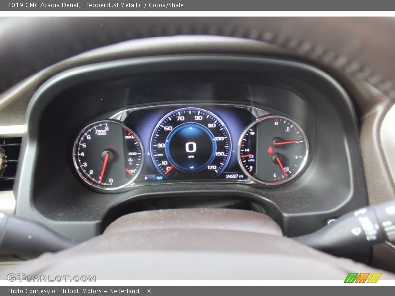 Pepperdust Metallic / Cocoa/Shale 2019 GMC Acadia Denali