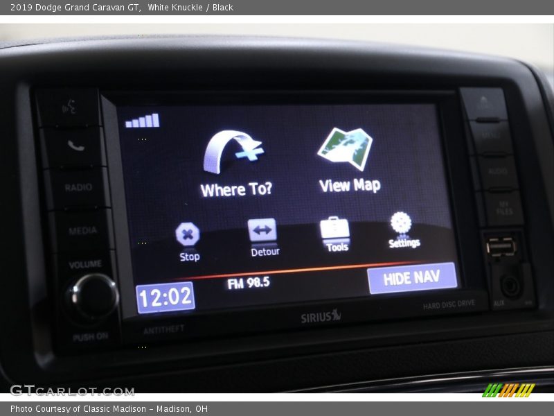 White Knuckle / Black 2019 Dodge Grand Caravan GT