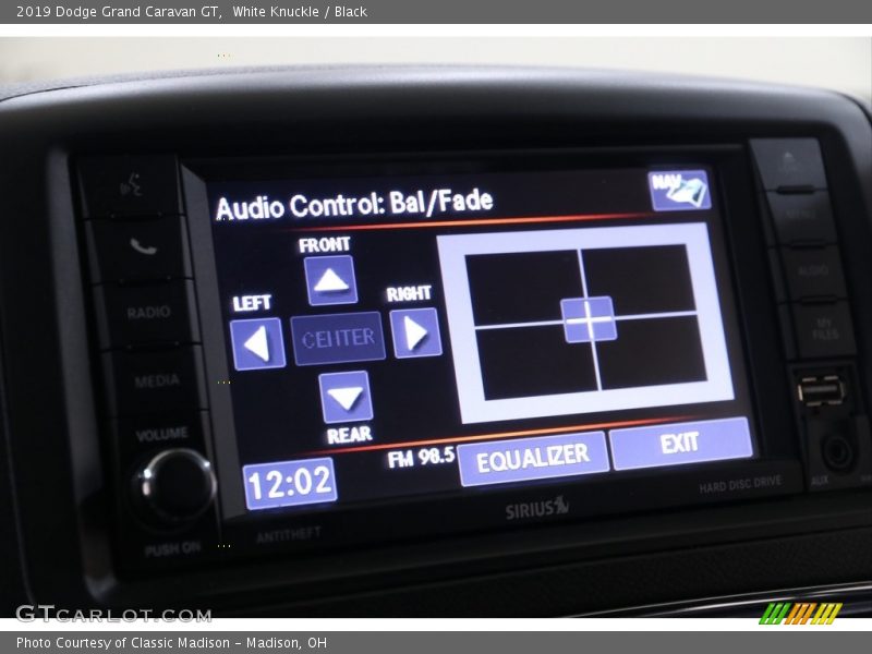 White Knuckle / Black 2019 Dodge Grand Caravan GT