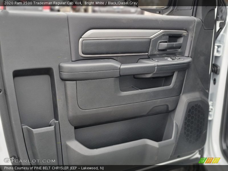 Bright White / Black/Diesel Gray 2020 Ram 3500 Tradesman Regular Cab 4x4