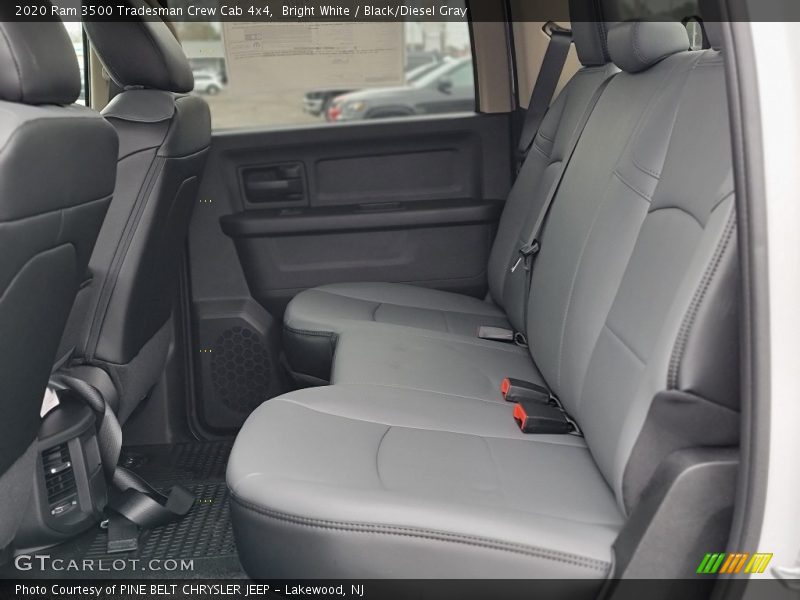 Bright White / Black/Diesel Gray 2020 Ram 3500 Tradesman Crew Cab 4x4