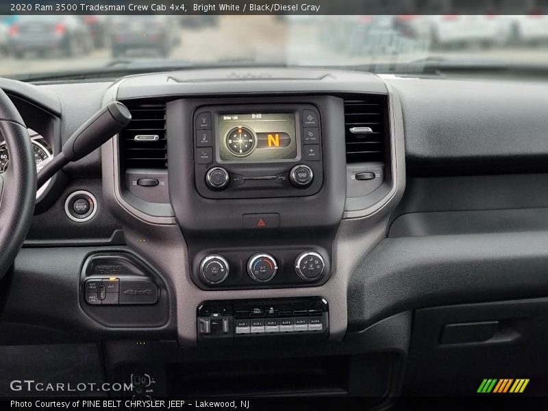 Bright White / Black/Diesel Gray 2020 Ram 3500 Tradesman Crew Cab 4x4