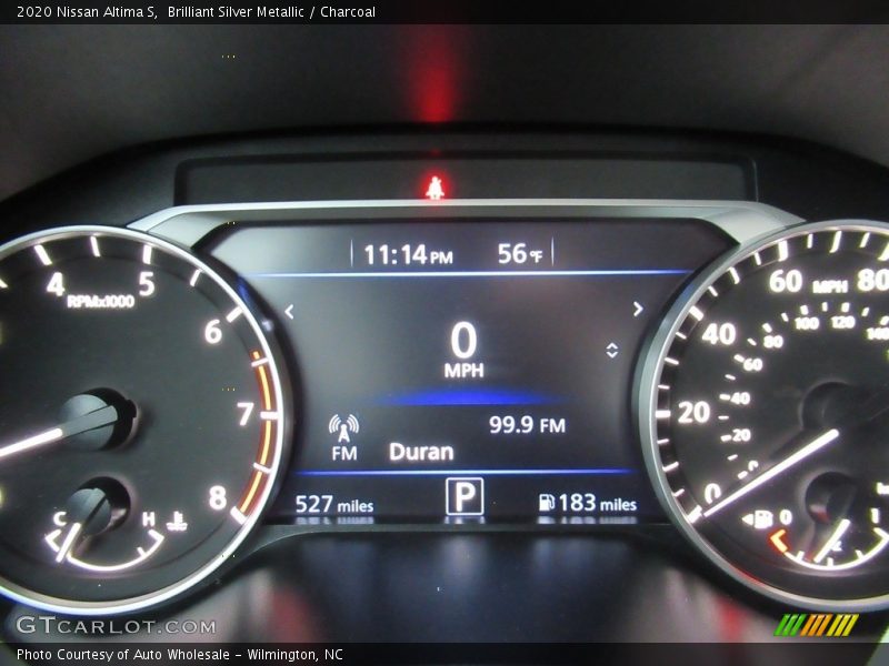 Brilliant Silver Metallic / Charcoal 2020 Nissan Altima S