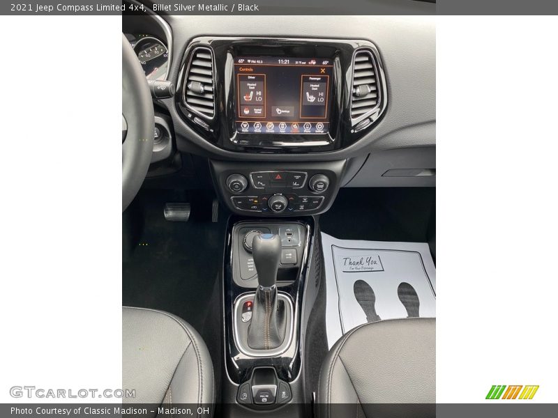 Controls of 2021 Compass Limited 4x4