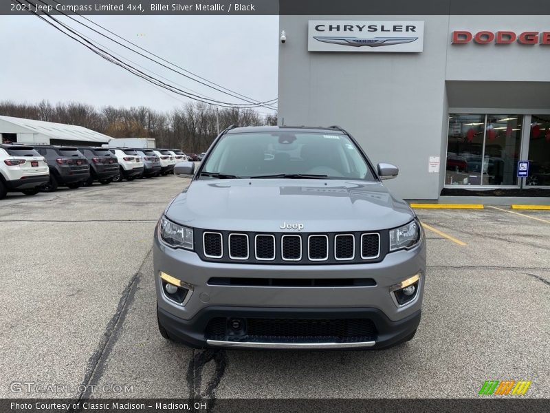 Billet Silver Metallic / Black 2021 Jeep Compass Limited 4x4